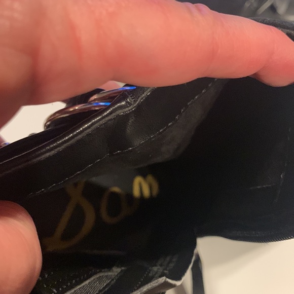 Sam Edelman ankle booties/ boots black! 3 1/2” heel. - Picture 7 of 10